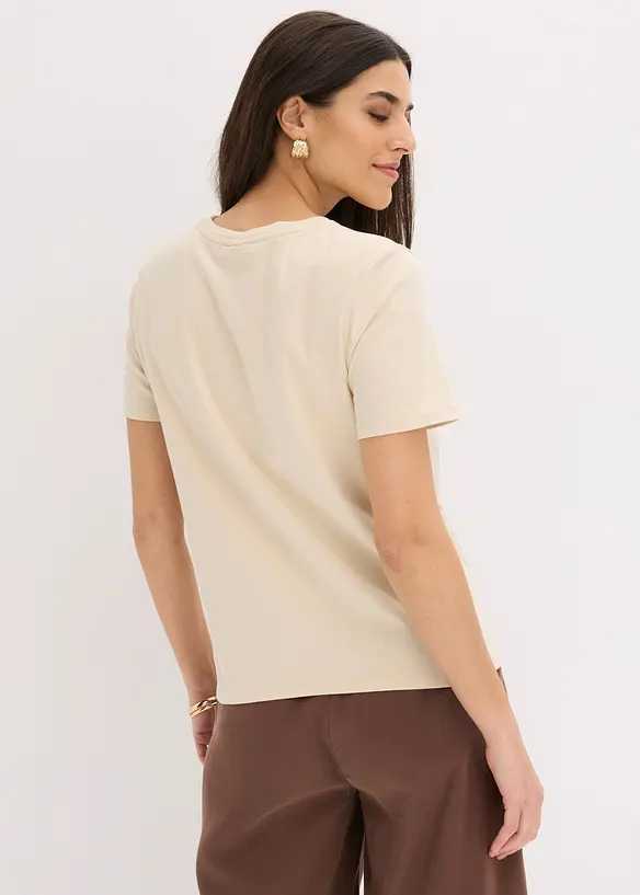 T-shirt en coton, bonprix