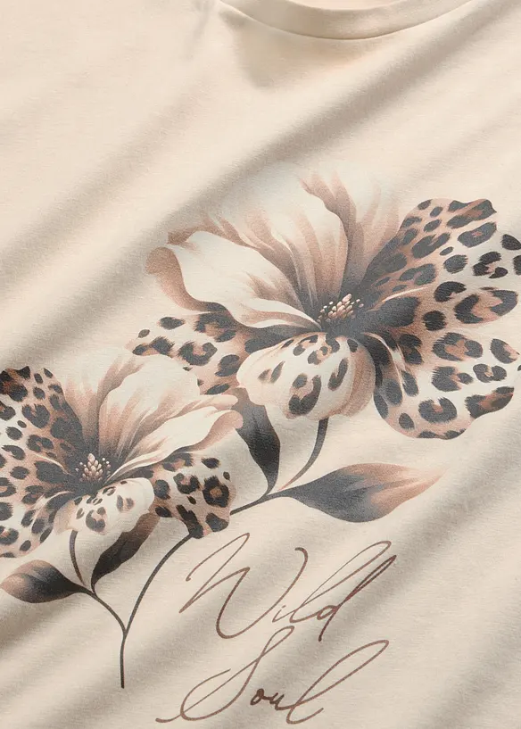 T-shirt en coton, bonprix
