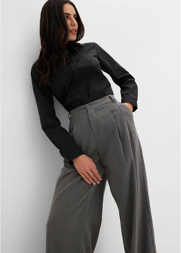 Weite Bundfaltenhose, bonprix