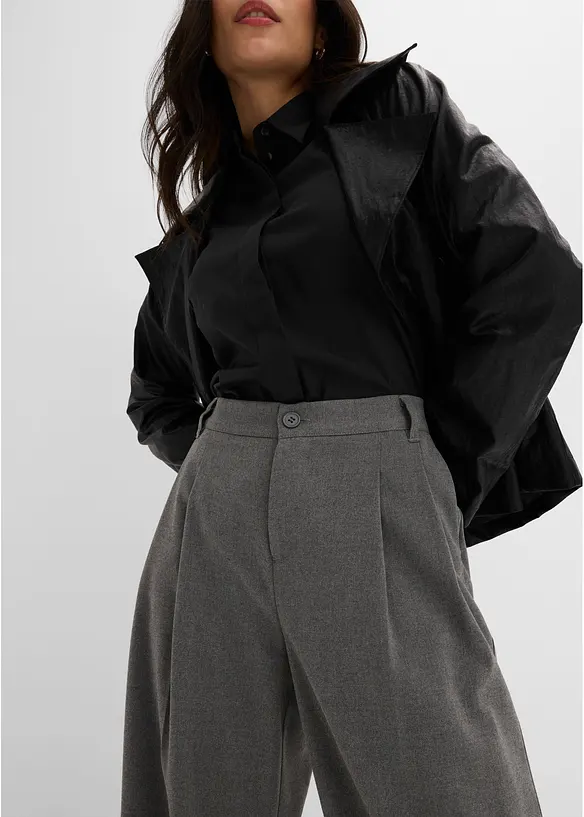 Weite Bundfaltenhose, bonprix