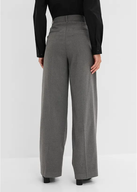 Weite Bundfaltenhose, bonprix