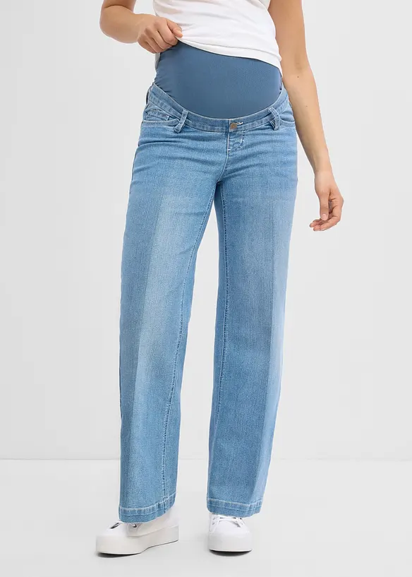 Jean large de grossesse, long et extensible, bonprix