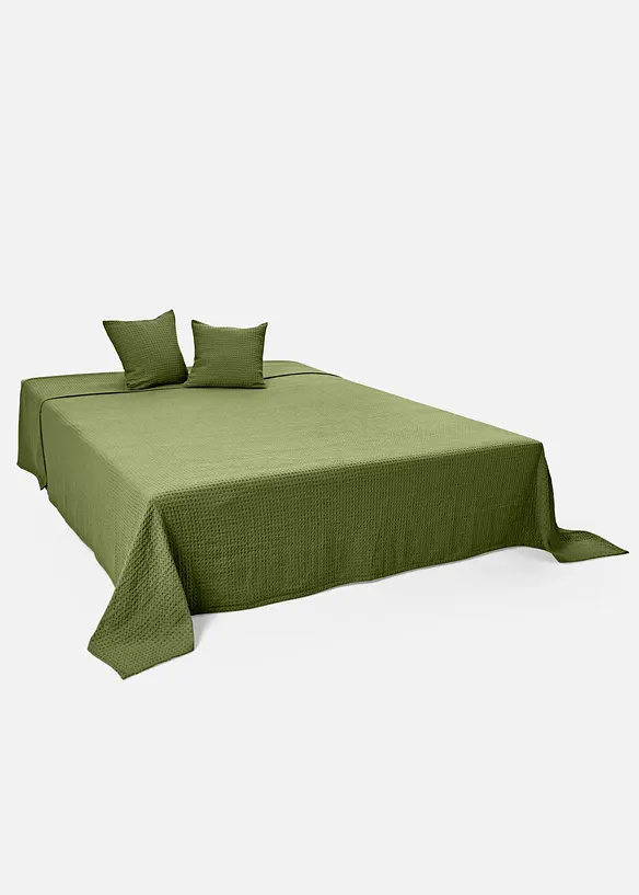 Couvre-lit en tissu gaufr&eacute;, bonprix