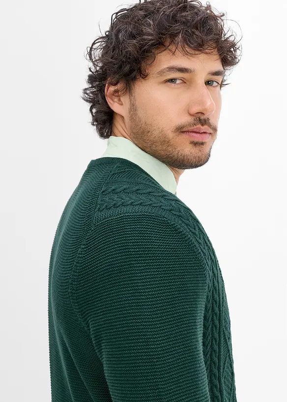 Gilet bavarois en maille douce, bonprix