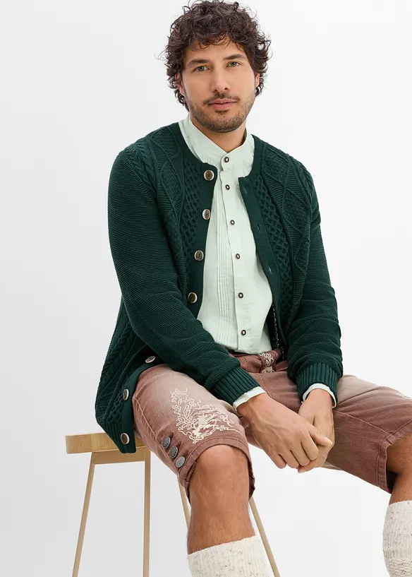 Gilet bavarois en maille douce, bonprix