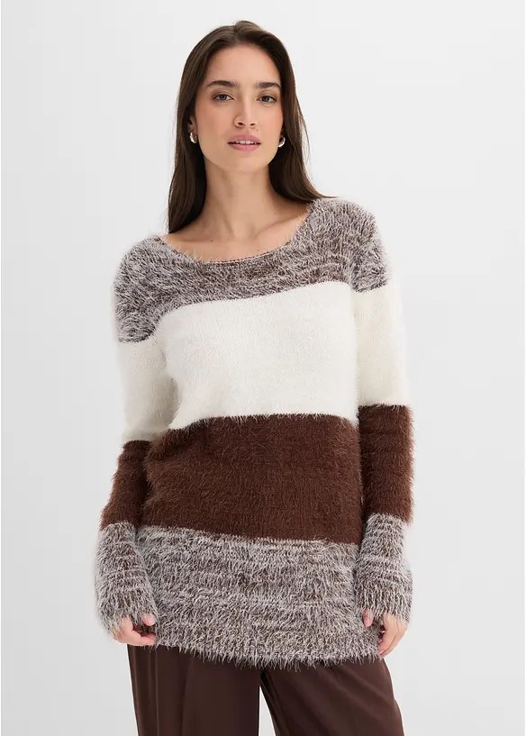 Grobstrick-Pullover, bonprix