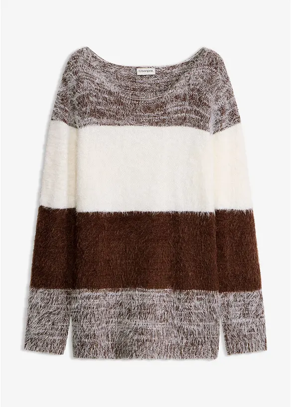 Grobstrick-Pullover, bonprix