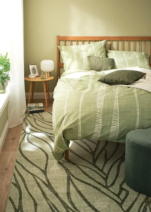 Tapis &agrave; motif organique, bonprix