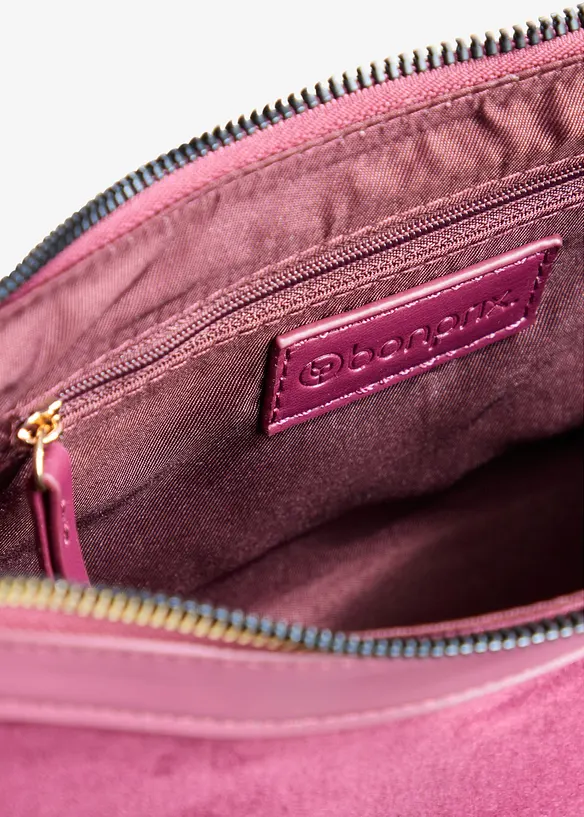 Petit sac &agrave; bandouli&egrave;re en su&eacute;dine, bonprix