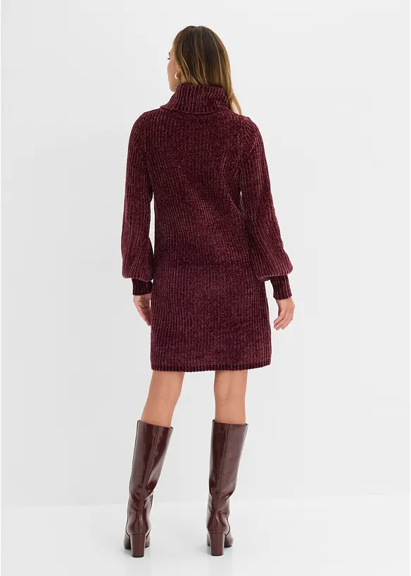 Robe en maille chenille, bonprix