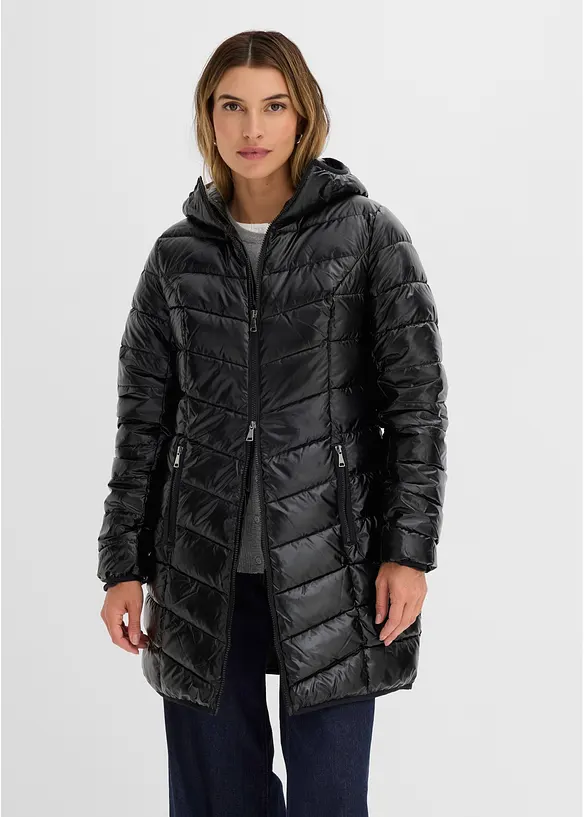 Steppjacke in Metallic-Optik, bonprix