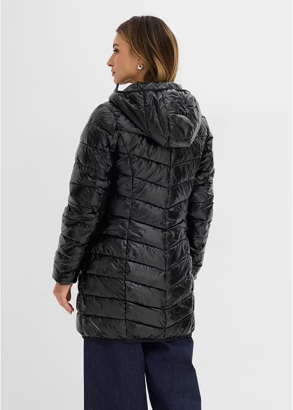 Steppjacke in Metallic-Optik, bonprix