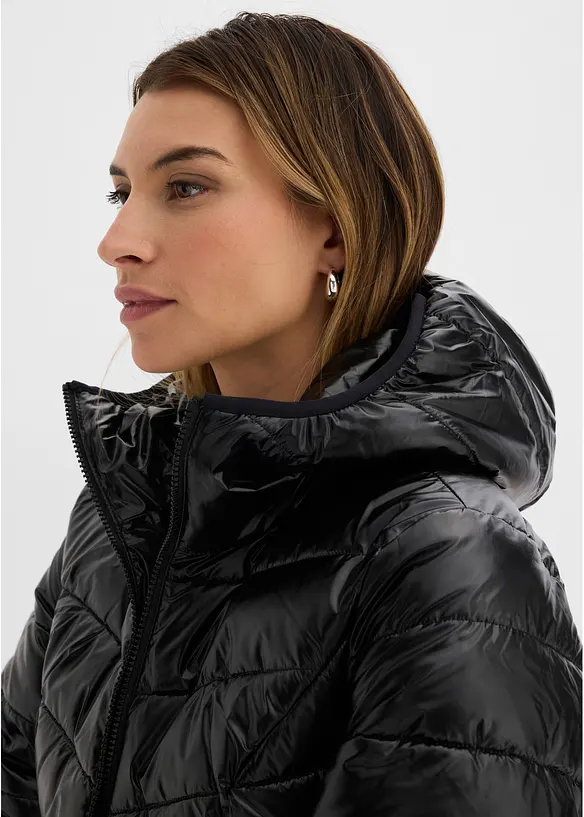 Steppjacke in Metallic-Optik, bonprix