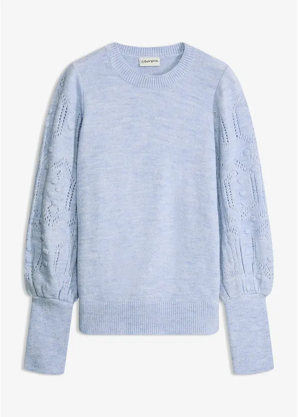 Pullover mit Ajourmuster, bonprix