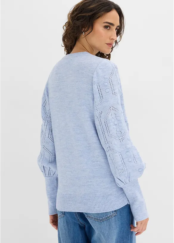 Pullover mit Ajourmuster, bonprix