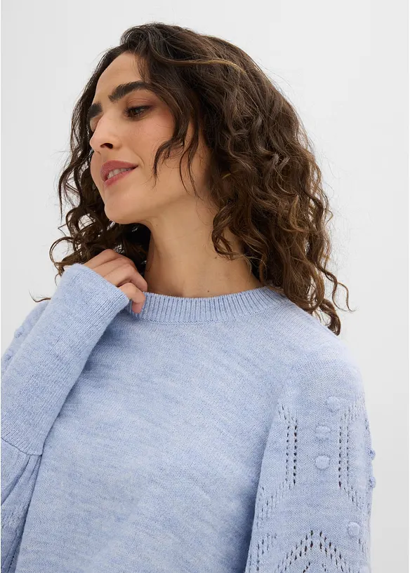 Pullover mit Ajourmuster, bonprix