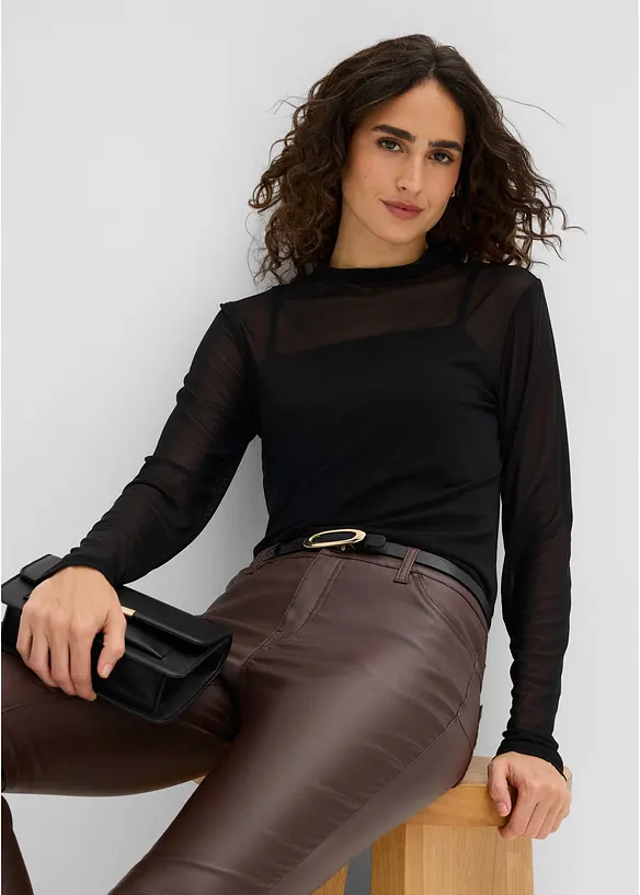 Pantalon extensible en viscose majoritaire, bonprix