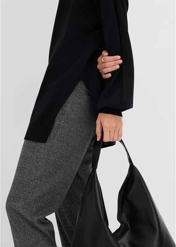 Rollkragenpullover aus Viskose-Mix, bonprix