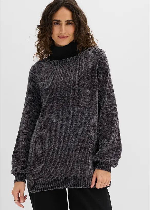 Chenille-Longpullover, bonprix