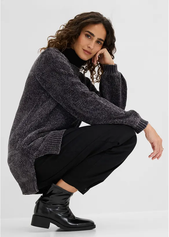 Chenille-Longpullover, bonprix