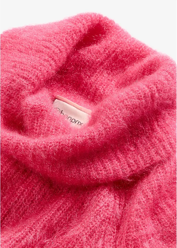 Oversize-Rollkragenpullover, bonprix