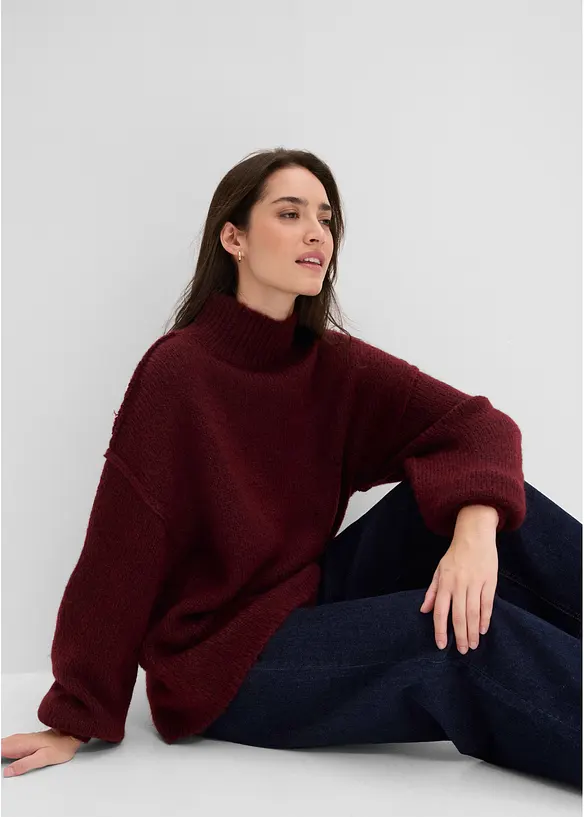 Grobstrick-Pullover, bonprix