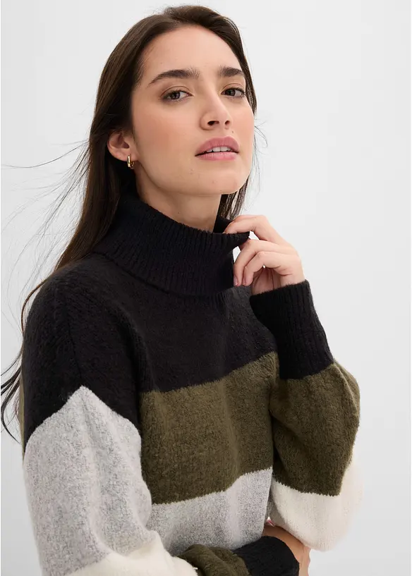Robe en maille, bonprix