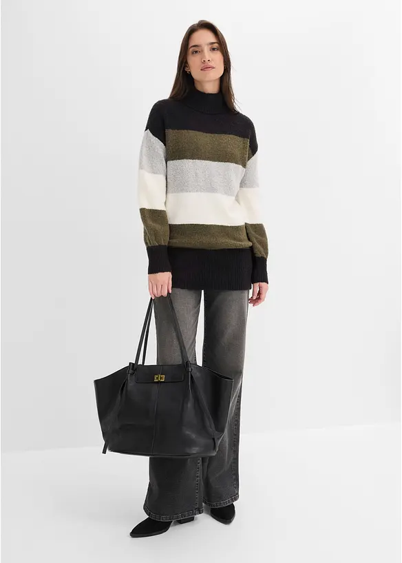 Robe en maille, bonprix