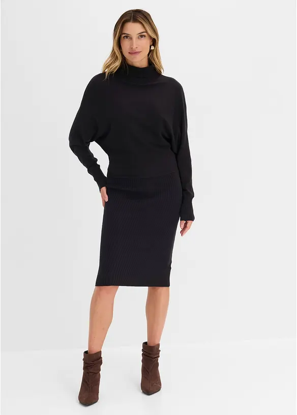 Robe en maille, bonprix
