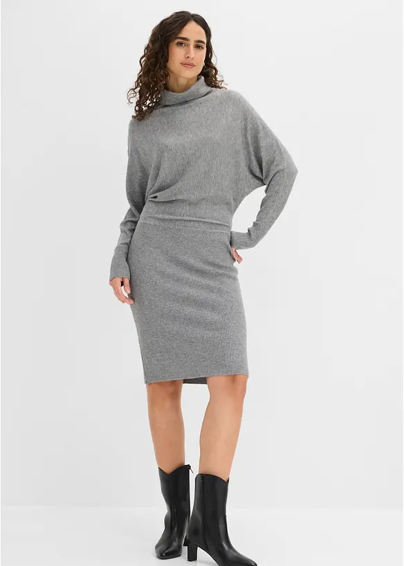 Strickkleid aus Viskose-Mix, bonprix