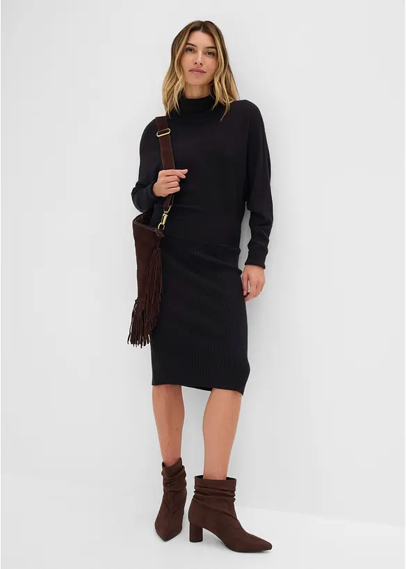 Robe en maille, bonprix