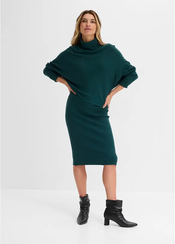 Strickkleid aus Viskose-Mix, bonprix