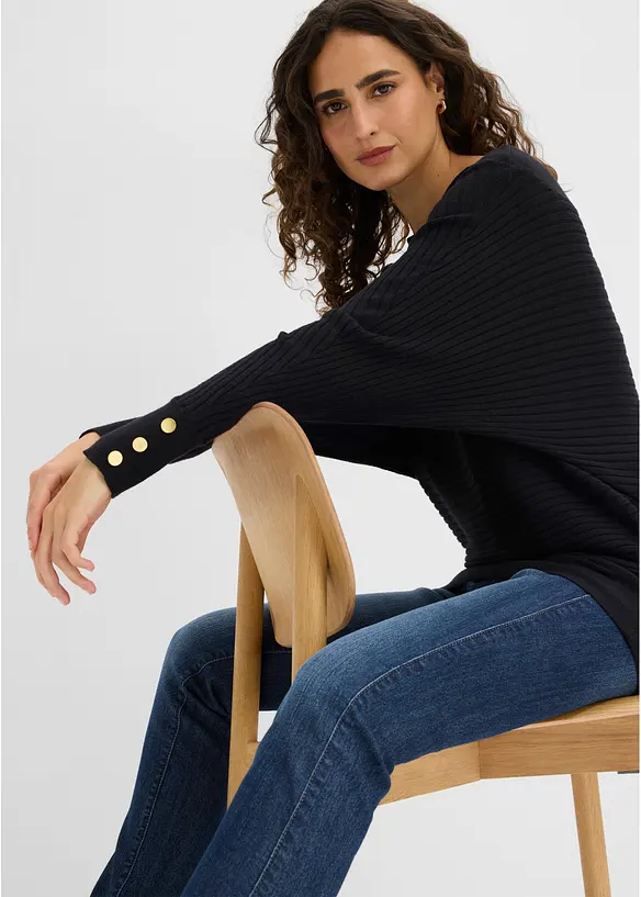 Pull en fine maille, bonprix