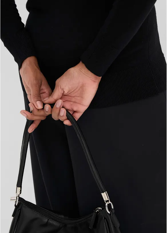 Pull long &agrave; strass, bonprix