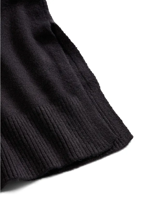 Oversized Strickkleid in Midil&auml;nge, bonprix