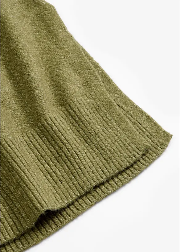 Oversized Strickkleid in Midil&auml;nge, bonprix