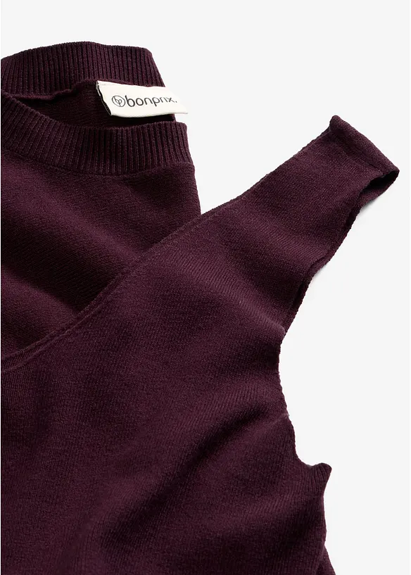 Robe et pull en maille (ens. 2 pces), bonprix