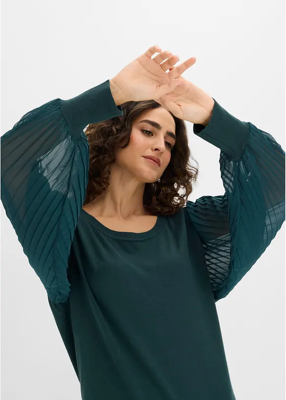 Feinstrickpullover aus softem Viskose-Mix, bonprix