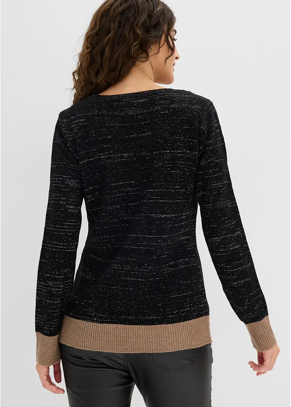 Pull avec n&oelig;ud, bonprix