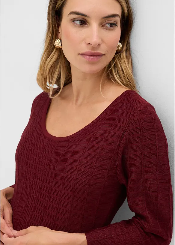 Strickkleid aus weichem Viskose-Mix, bonprix