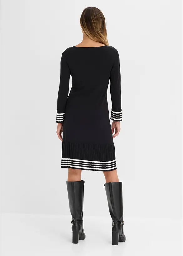 Strickkleid aus weichem Viskose- Mix, bonprix