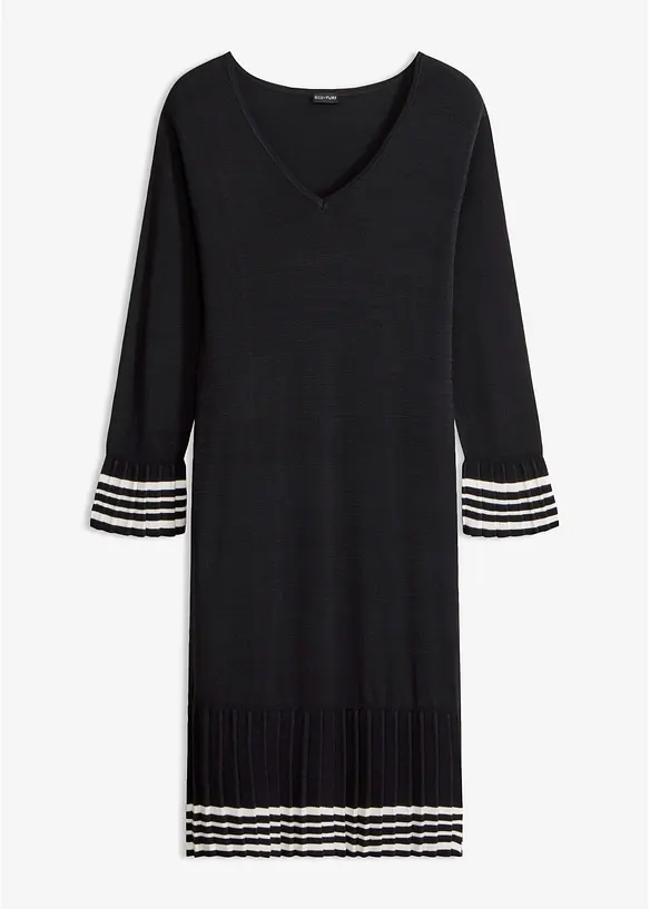 Strickkleid aus weichem Viskose- Mix, bonprix