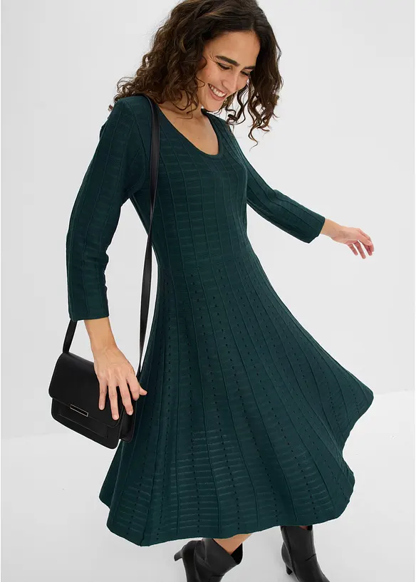 Robe douce en maille, bonprix