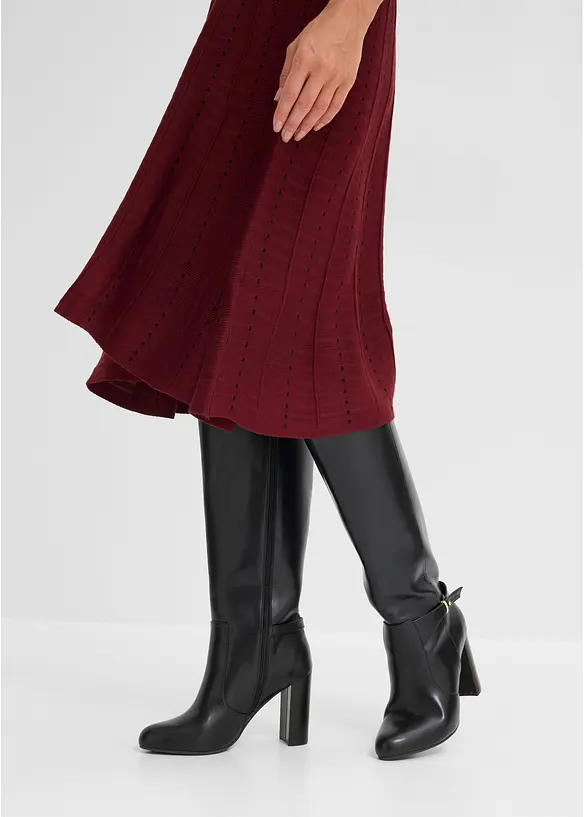 Strickkleid aus weichem Viskose-Mix, bonprix