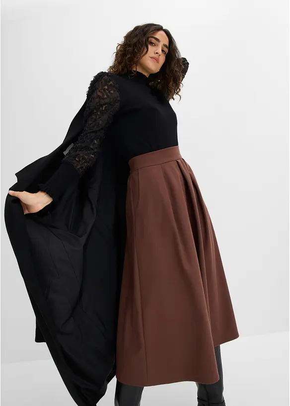 Rollkragenpullover aus weichem Viskose-Mix, bonprix