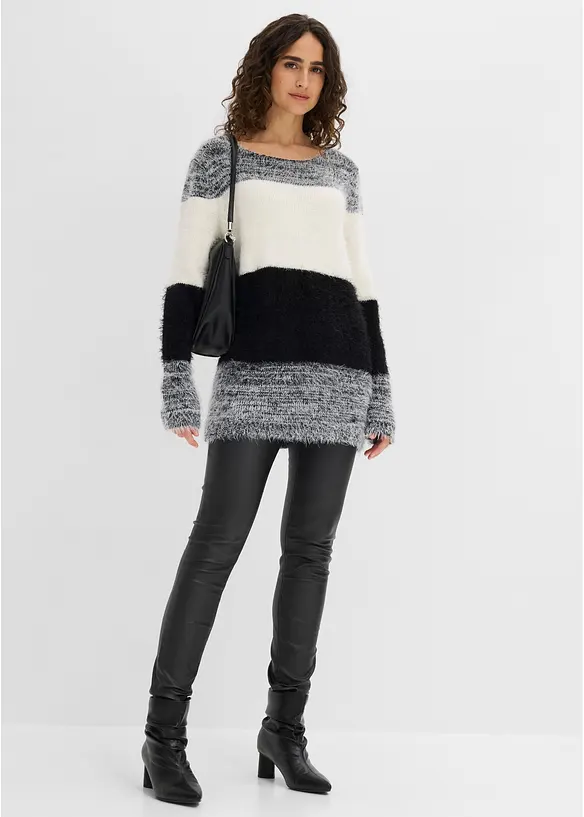Grobstrick-Pullover, bonprix