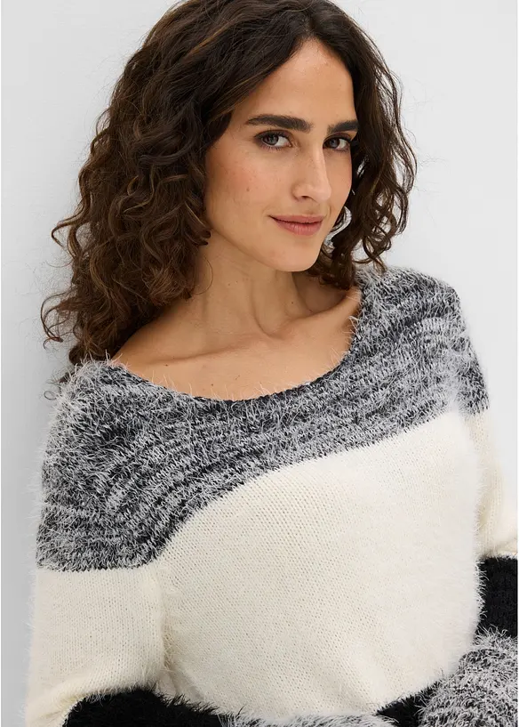 Grobstrick-Pullover, bonprix