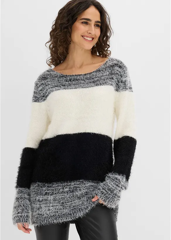 Grobstrick-Pullover, bonprix