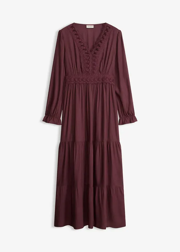 Maxikleid aus reiner Viskose, bonprix