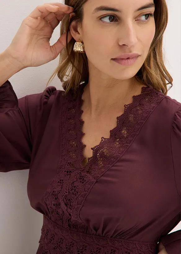 Maxikleid aus reiner Viskose, bonprix